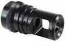 Advanced Armament 64181 Blackout 90T Taper 338 Lapua Mag Muzzle Brake 5/8"-24 tpi Nitride 17-4 Stainless Steel